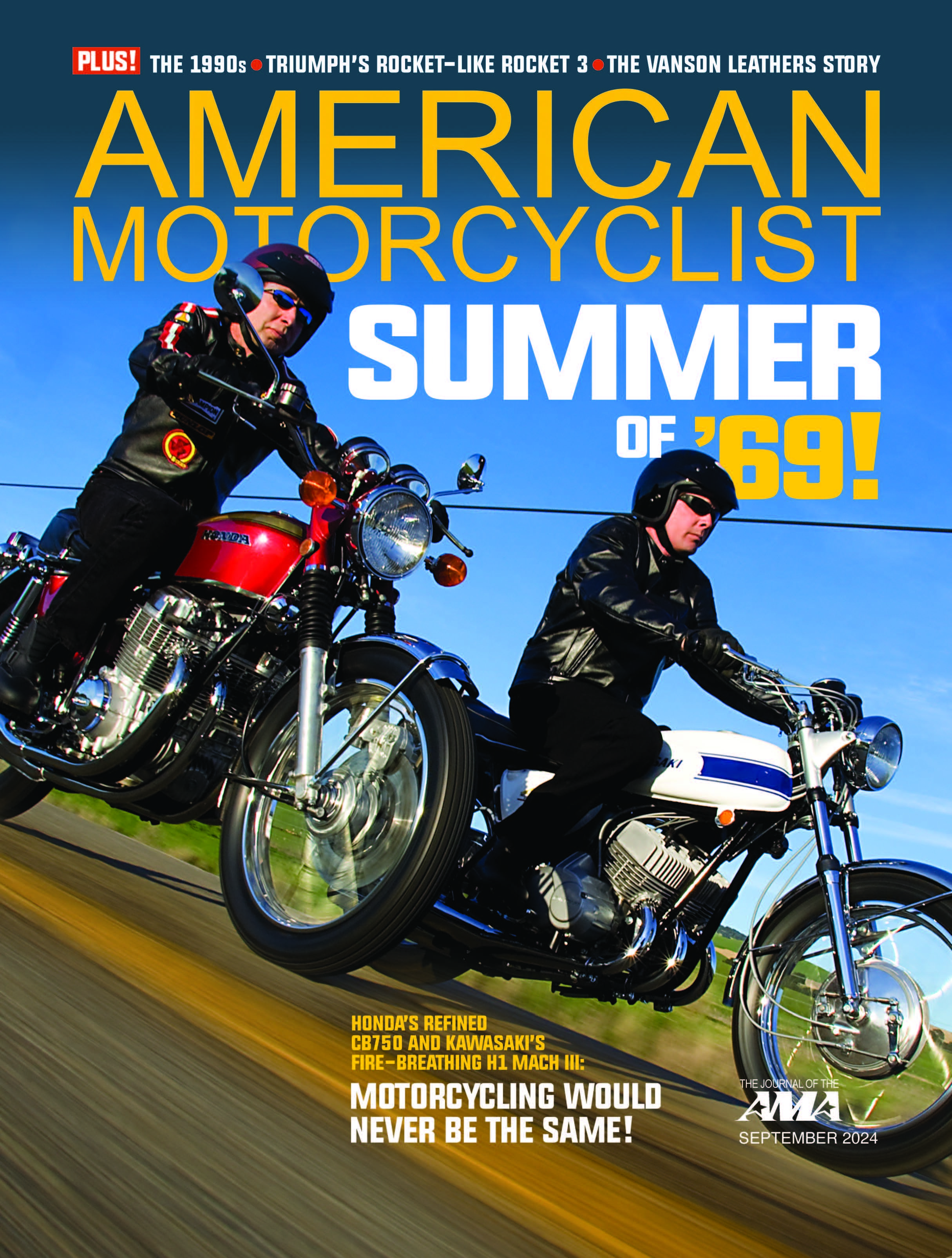 American motorcyclist September 2024