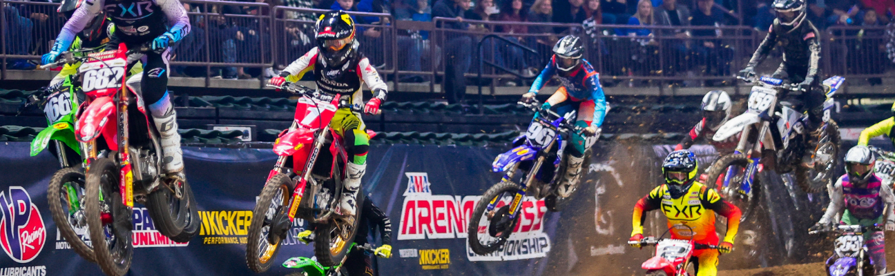 Professional Arenacross racers