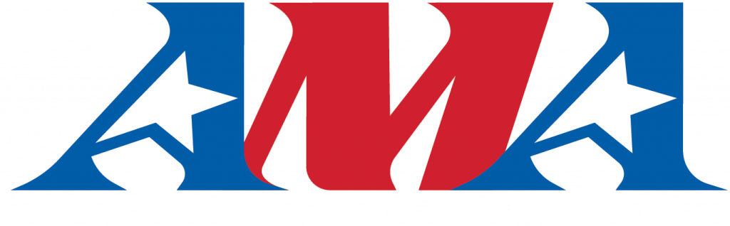 AMA Logo Primary White Text